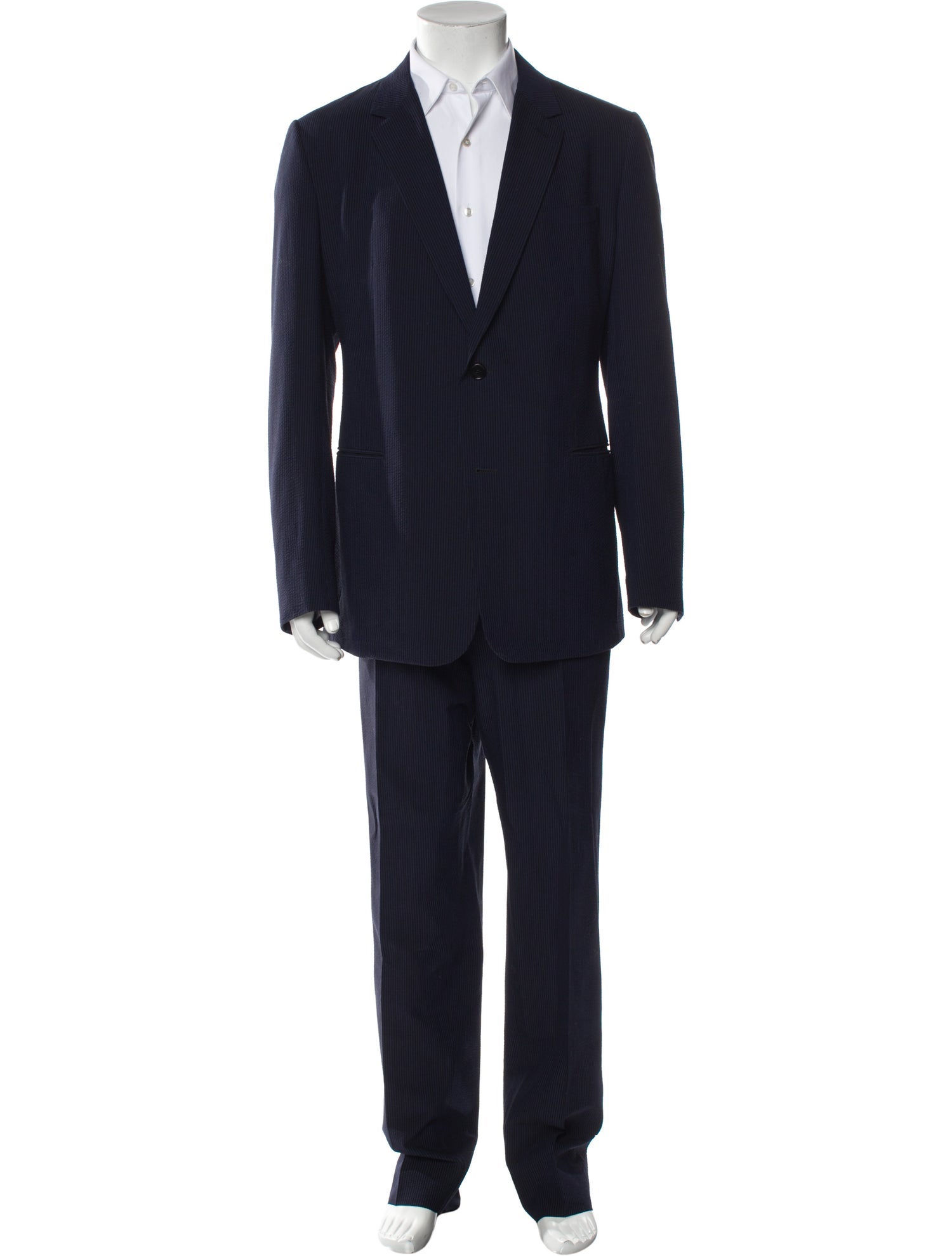 DIOR MEN 2019 Striped Two-Piece Suit